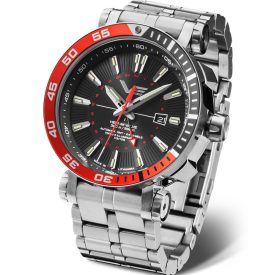  Vostok Europe Energia Rocket GMT férfi karóra NH34A-575A717-BK