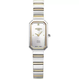 Roamer Olivia Diamond női karóra 627845 47 19 20, ezüst számlappal, ezüst és arany nemesacél szíjjal