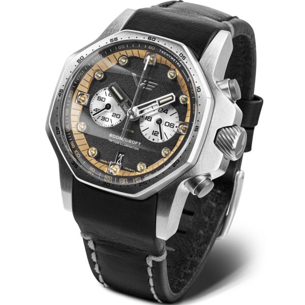 Vostok Europe Atomic Age Sakharov férfi karóra VK64-640A698-SBEIGE