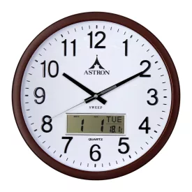 Astron ezüst színű falióra 6713-0
