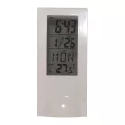 Fehér digitális ébresztőóra 6829-4