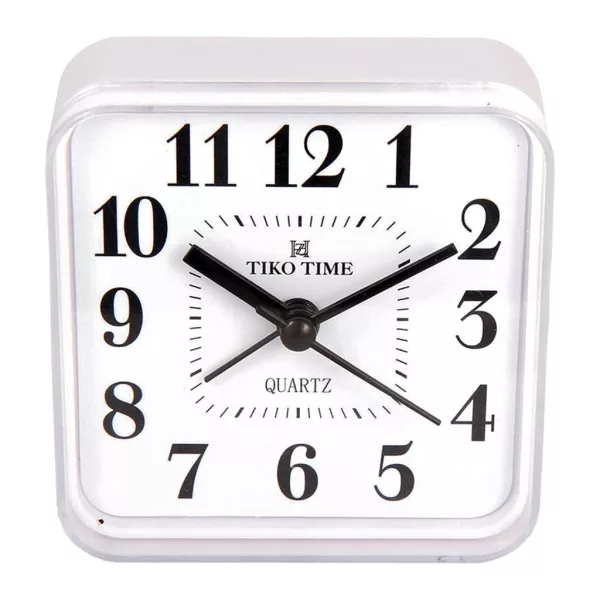 Tiko Time fehér ébresztőóra 7634-9