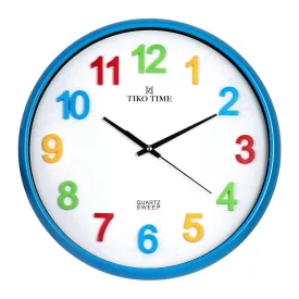 Tiko Time kék falióra 7645-9