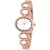 Astron női karóra 8051-0, fehér számlappal, rose gold titán szíjjal