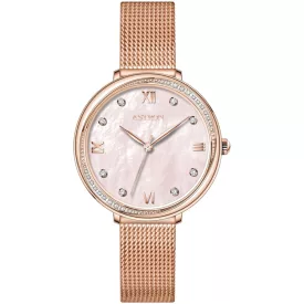 Astron női karóra 8065-0, rose gold számlappal, rose gold nemesacél szíjjal