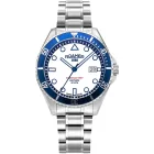 Roamer Pro Diver 200 férfi karóra 969845 41 15 20, fehér számlappal, ezüst nemesacél szíjjal