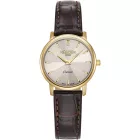 Roamer Classico női karóra 971857 48 55 05, barna számlappal, barna bőr szíjjal