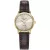 Roamer Classico női karóra 971857 48 55 05, barna számlappal, barna bőr szíjjal
