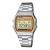 Casio Retro férfi karóra A158WEA-9EF, ezüst nemesacél szíjjal
