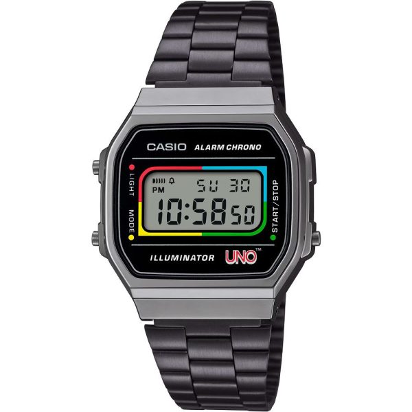 Casio Vintage X UNO Special Edition unisex karóra A168WEUC-1A