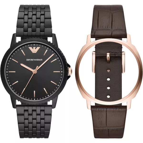 Armani férfi karóra szett AR80021