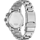 Citizen Promaster Sky férfi karóra AT8300-58E, fekete számlappal, ezüst nemesacél szíjjal