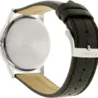 Citizen Sporty férfi karóra AW1231-07A, ezüst számlappal, fekete bőr szíjjal