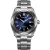 Citizen Super Titanium férfi karóra AW1900-50L, kék számlappal, ezüst titán szíjjal