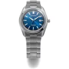 Citizen Super Titanium férfi karóra AW1900-50L, kék számlappal, ezüst titán szíjjal
