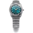 Citizen Super Titanium férfi karóra AW1900-50X, zöld számlappal, ezüst titán szíjjal