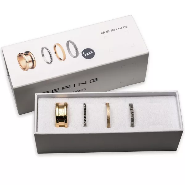 Bering női gyűrű szett BICOLOUR-8