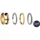 Bering női gyűrű szett BICOLOUR-9