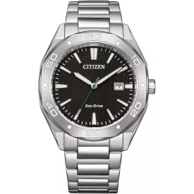 Citizen Elegance Man férfi karóra BM7631-52E, fekete számlappal, ezüst nemesacél szíjjal