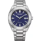 Citizen Elegance Man férfi karóra BM7631-52L, kék számlappal, ezüst nemesacél szíjjal