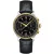 Certina DS-1 Chrono Auto férfi karóra C029.462.26.051.00, fekete számlappal, fekete bőr szíjjal