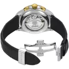 Certina DS-1 Chrono Auto férfi karóra C029.462.26.051.00, fekete számlappal, fekete bőr szíjjal