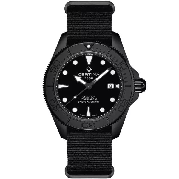 Certina DS Action Diver 43mm Powermatic 80 férfi karóra C032.607.38.051.00