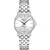 Certina DS-8 Lady női karóra C045.010.11.011.00, fehér számlappal, ezüst nemesacél szíjjal
