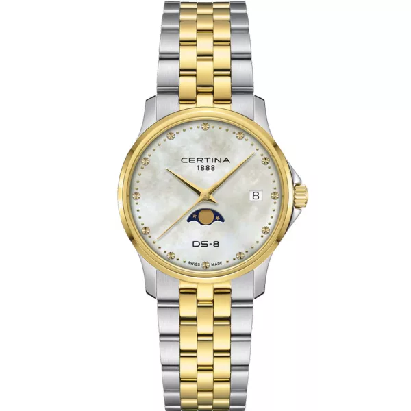 Certina DS-8 Moonphase női karóra C045.223.22.111.00