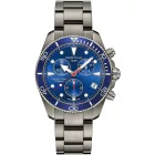 Certina DS Action Chrono férfi karóra C048.417.44.041.00, kék számlappal, szürke titán szíjjal