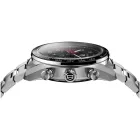 Tag Heuer Carrera Chronograph SPORT férfi karóra CDB2110.BA0054, fekete számlappal, ezüst nemesacél szíjjal