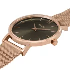Cluse Minuit női karóra CW10207, szürke számlappal, rose gold nemesacél szíjjal
