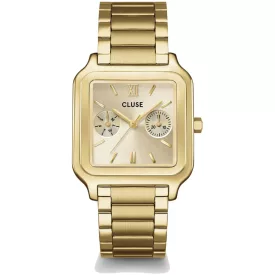 Cluse Gracieuse Multifunction női karóra CW16401, arany számlappal, arany nemesacél szíjjal