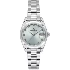 Daniel Klein Premium női karóra DK.1.13758-2, zöld számlappal, ezüst nemesacél szíjjal