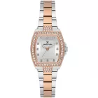 Daniel Klein Premium női karóra DK.1.13784-5, szürke számlappal, ezüst és rose gold nemesacél szíjjal