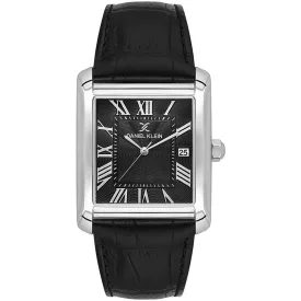 Daniel Klein Premium férfi karóra DK.1.13909-1, fekete számlappal, fekete bőr szíjjal