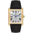 Daniel Klein Premium férfi karóra DK.1.13909-4, fehér számlappal, fekete bőr szíjjal