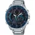 Casio Edifice férfi karóra ECB-900DB-1BER, fekete számlappal, ezüst nemesacél szíjjal