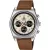 Casio Edifice férfi karóra EFB-730L-7AVUEF, bézs számlappal, barna bőr szíjjal