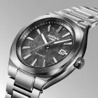 Casio Edifice Automatic férfi karóra EFK-200CD-1AER, fekete számlappal, ezüst nemesacél szíjjal