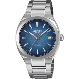 Casio Edifice Automatic férfi karóra EFK-200D-2AER, kék számlappal, ezüst nemesacél szíjjal