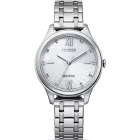 Citizen Elegance Lady női karóra EM0500-73A, ezüst számlappal, ezüst nemesacél szíjjal