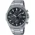 Casio Edifice férfi karóra EQB-1100D-1AER, fekete számlappal, ezüst nemesacél szíjjal