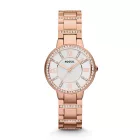 Fossil női karóra ES3284, rose gold nemesacél szíjjal