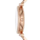 Fossil Carlie női karóra ES4301, rose gold számlappal, rose gold nemesacél szíjjal