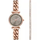 Fossil Carlie női karóra szett ES5378SET