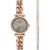 Fossil Carlie női karóra szett ES5378SET