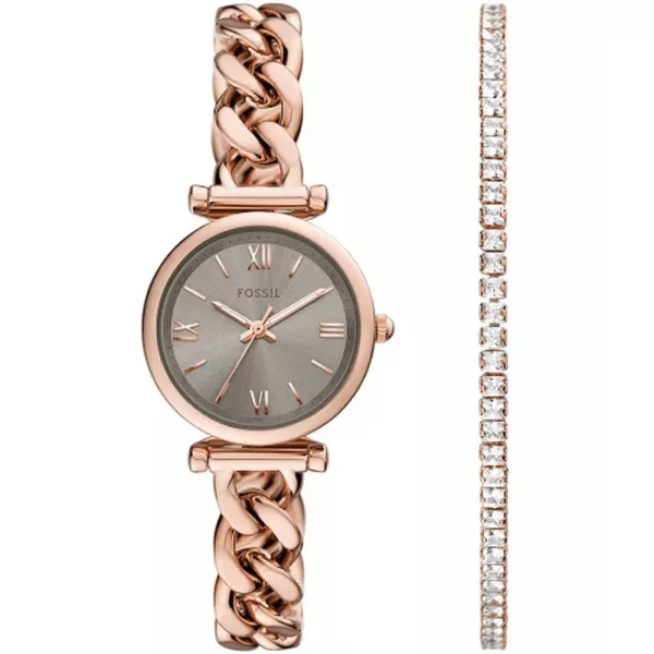Fossil Carlie női karóra szett ES5378SET