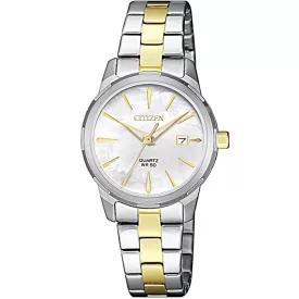 Citizen Elegance Lady női karóra EU6074-51D, arany nemesacél szíjjal