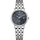 Citizen Elegance Lady női karóra EU6090-54H, szürke számlappal, ezüst nemesacél szíjjal